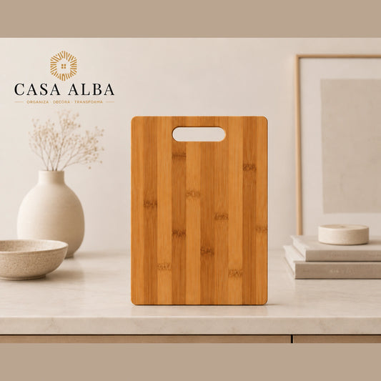 Tabla de picar bambú mediana